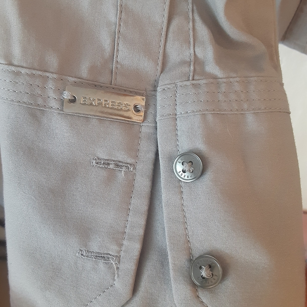 Express Essentisl Stretch Women's Button Down Shi… - image 3